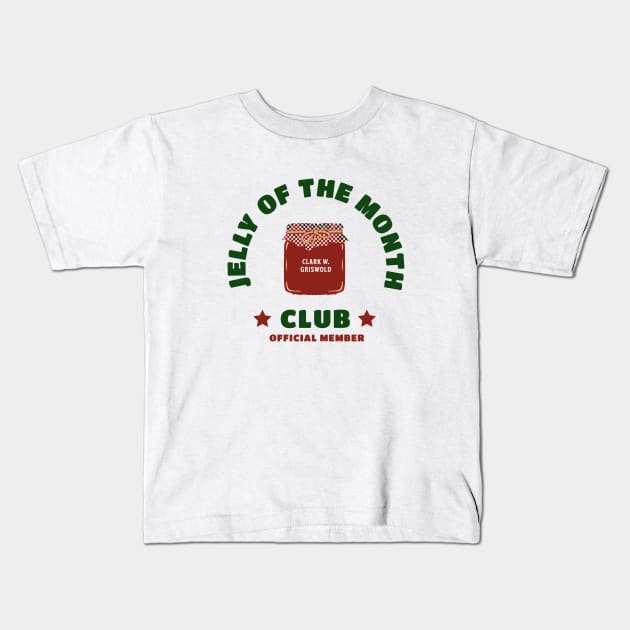 Jelly of the month club - official member Kids T-Shirt by BodinStreet